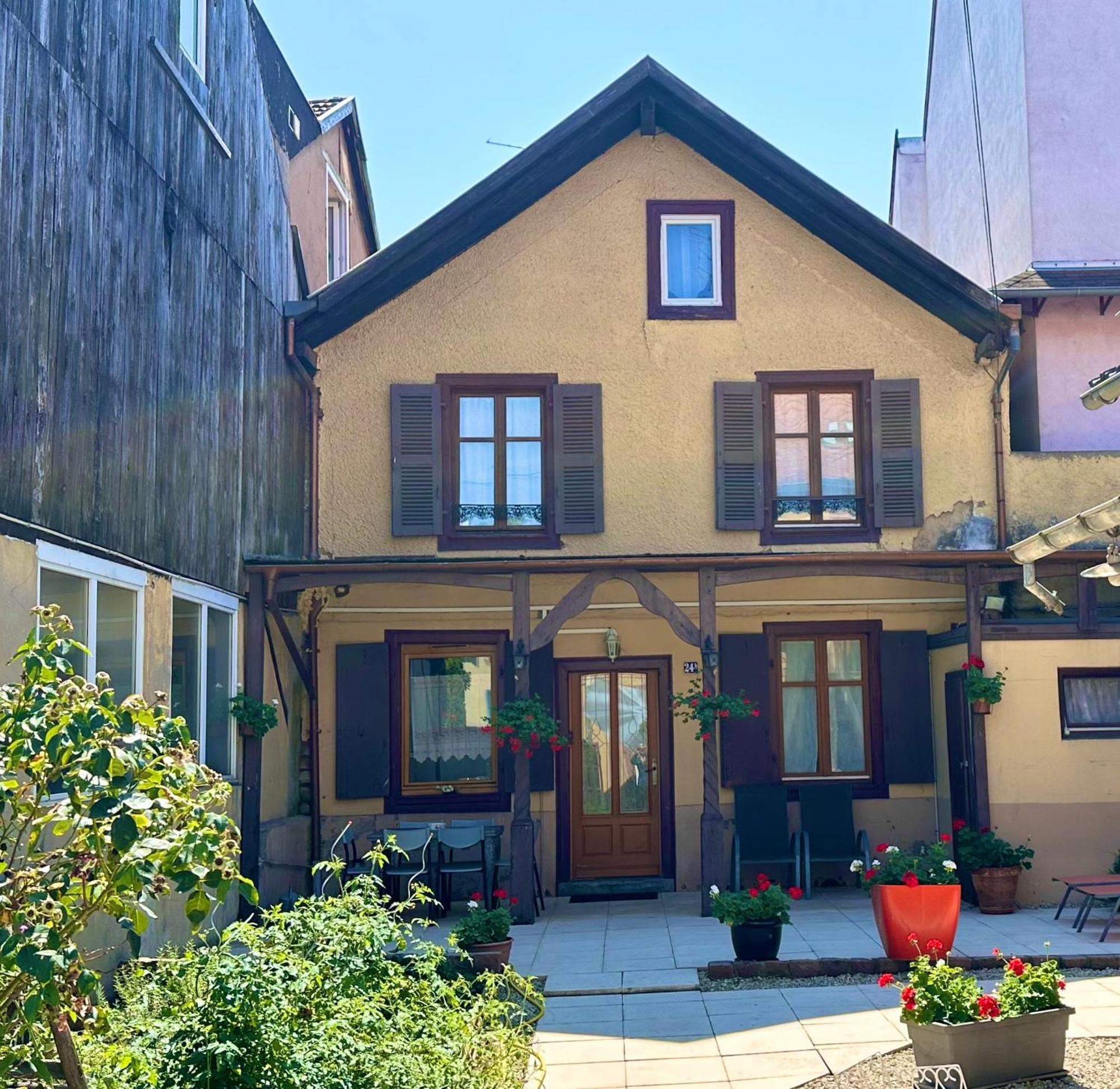 Maison Avec Terrasse Colmar Centre-Cottage Garden Terrace Center Old Town Colmar Buitenkant foto